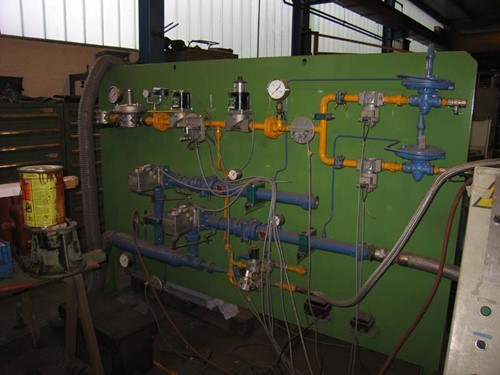 Ladle heater, 2 burners